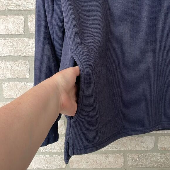 Stanley Men's Pullover Henley Fleece Lined Waffle thermal size M - Picture 4 of 7